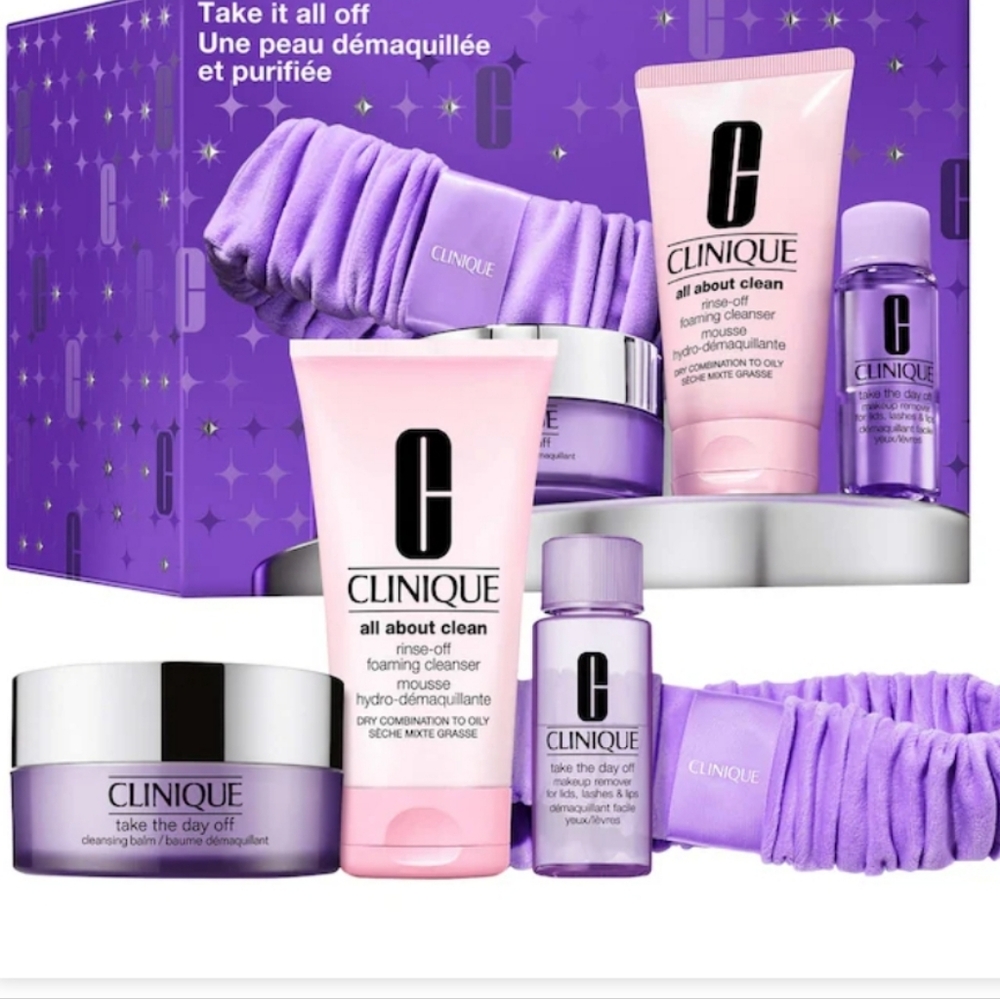 Clinique *Take It All Off*  Makeup Remover Gift Set